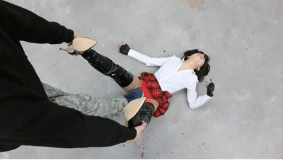 Tiffany and her sister were destroyed with low blows Tiffany and her sister were destroyed with low blows